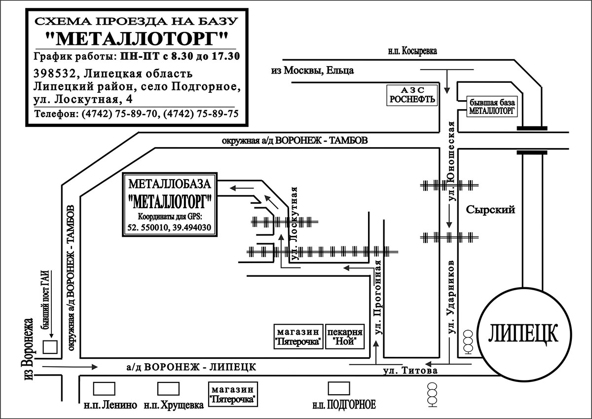 Металлобаза курск магистральный